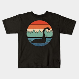 Loch Ness Monster Nessie Kids T-Shirt